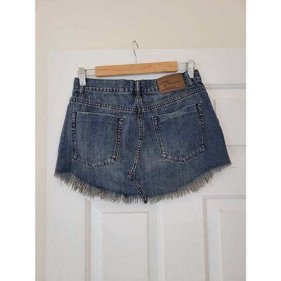 One teaspoon junkyard denim mini skirts - Picture 4 of 9